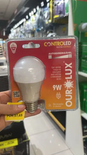LAMPADA OUROLUX 9W AUTODIRIZAVEL