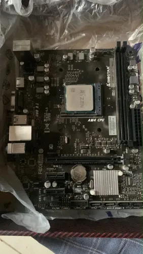 Placa mãe e processador
