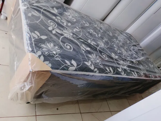 Cama box casal novas