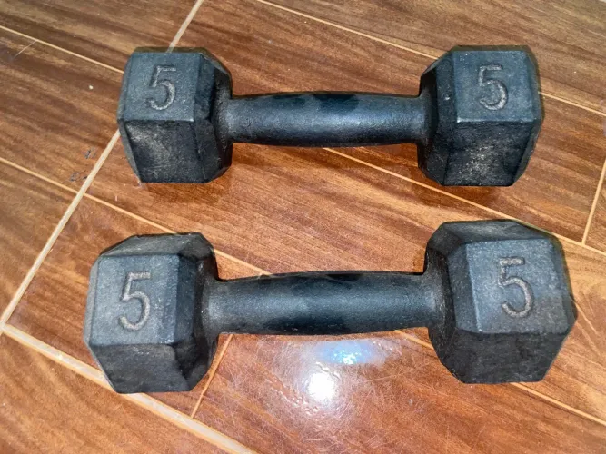 Vendo Par de Halteres 5kg