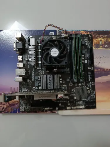 Kit Upgrade AMD FX-6300 + Placa Mãe AM3+ + 12GB RAM DDR3 + R7 240 2GB