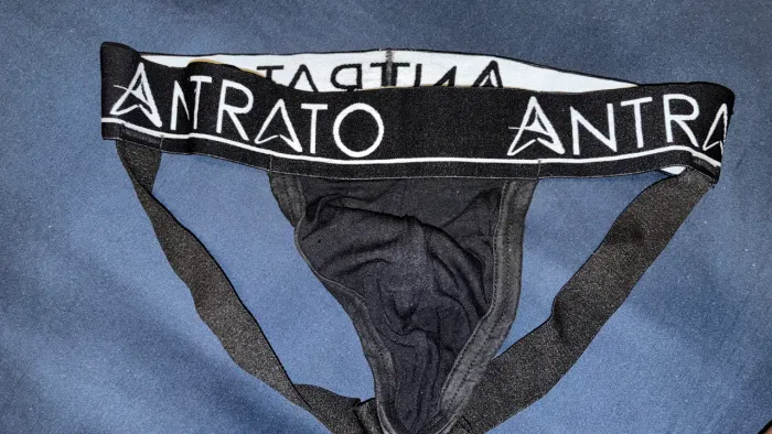 Cueca Jockstrap Preta zangado