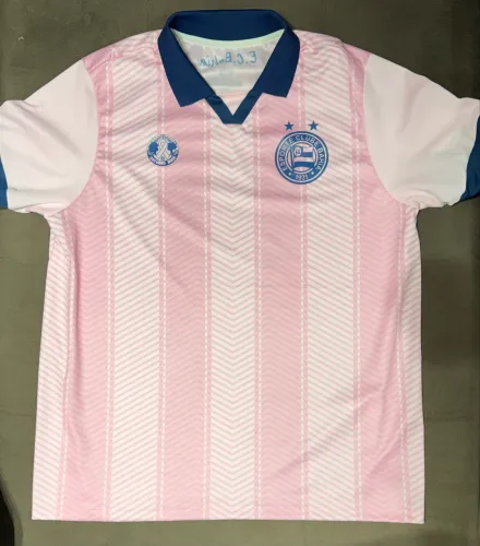 Camisa Bahia Outubro Rosa 2025 Original GG Impecável 10/1