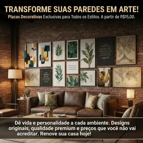 Placas Decorativas