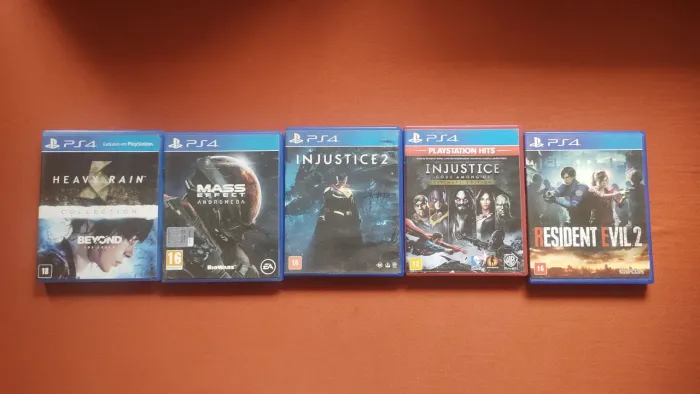 Jogos de Playstation 4 seminovos. Aceito Trocas (leia a descrição)