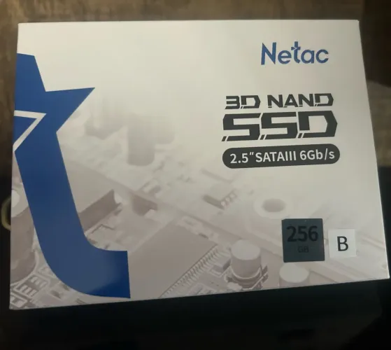 SSD Netac SATA III 256GB - Lacrado