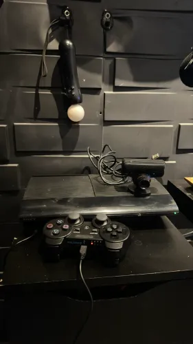 PS3 SUPER SLIM - DESBLOQUEADO HEN + PS MOVE