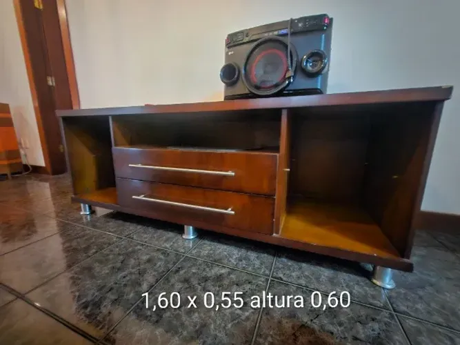 Kack madeira maciça e MDF