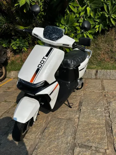 Scooter Elétrica Dot Branca 1000w