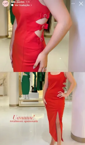Vestido vermelho