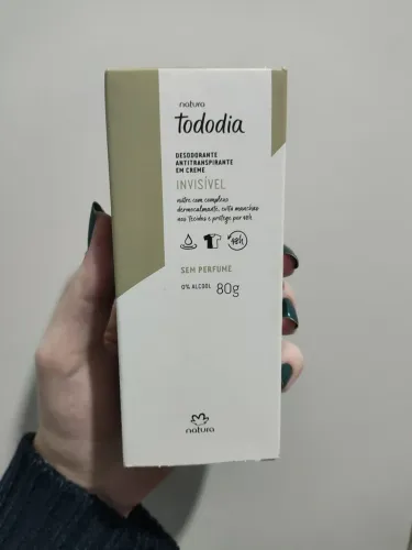 desodorante natura todo dia sem fragrância
