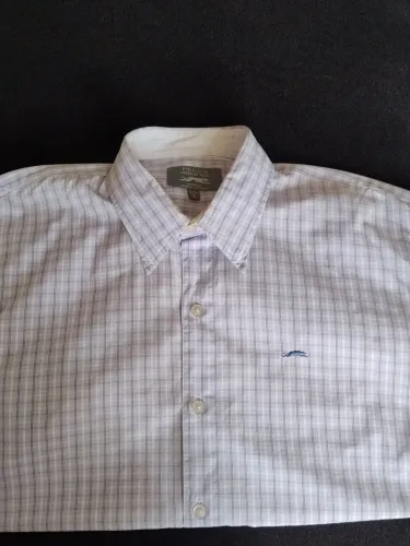 Camisa Polo USA original xadrez, tamanho zG