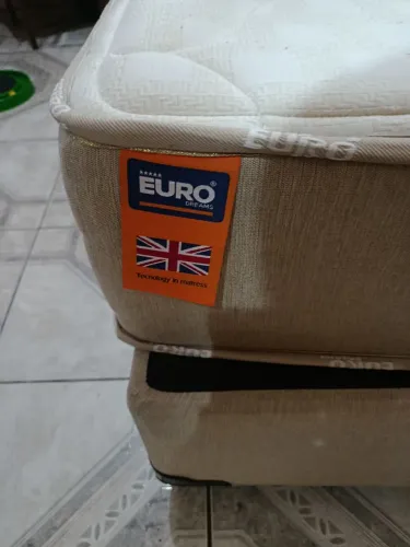 Cama box mas colchão