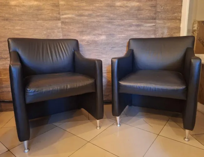 Um Par de Poltronas estilosas 