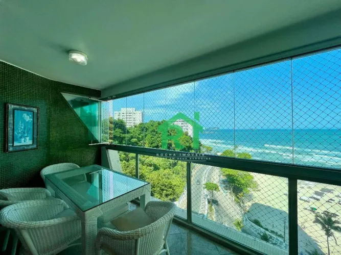 Apartamento Frente Mar, 3 Quartos (2 suítes), 2 vagas e lazer à venda em Jardim Astúrias, 