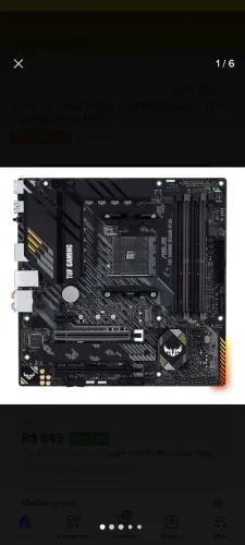 ASUS TUF GAMING B550M-PLUS AM4 DDR4