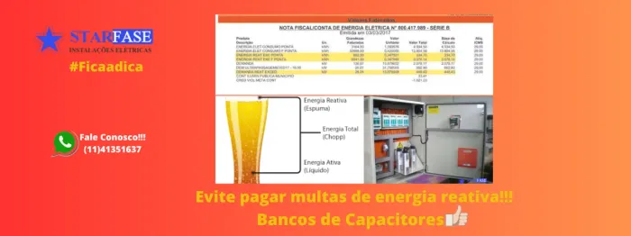 Montagem e Manutenção de Banco de Capacitores