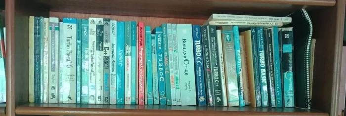 Livros de programação C, Borland etc. Preço individual 