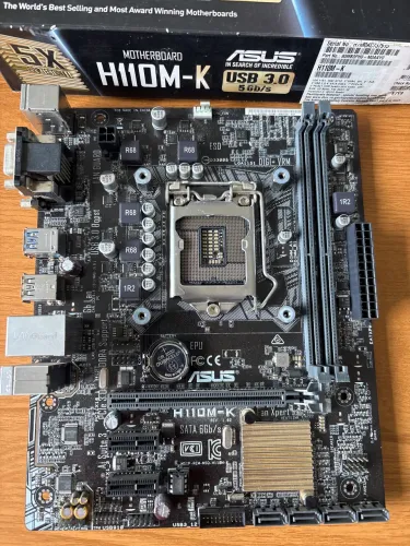 Placa Mãe Intel Asus h110 DDR4 LGA 1151