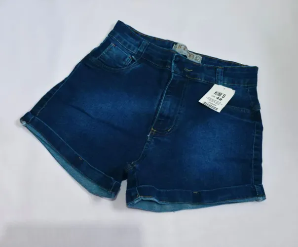 Short Jeans com Elastano