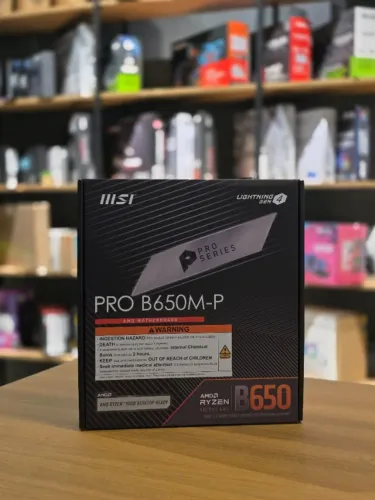 Placa-Mãe MSI PRO B650M-P Socket AM5