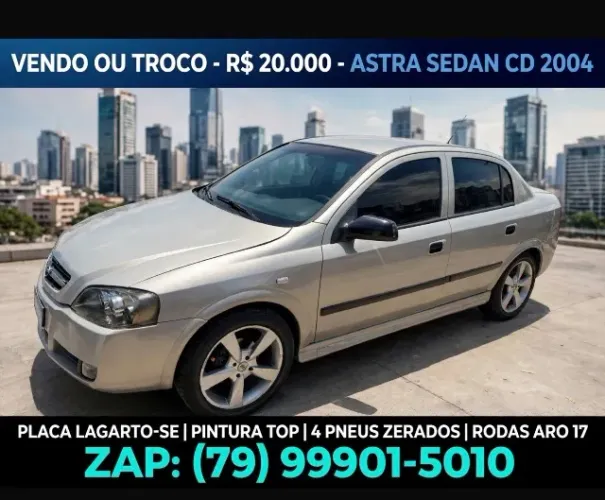 Chevrolet Astra Sedan 2.0/ CD 2.0 MPFI 8V 4P Aut. 2004