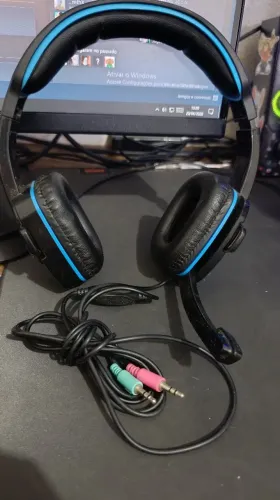 HEADSET E MOUSE GAMER