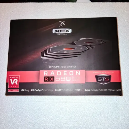 Placa de video rx 580 XFX 8GB