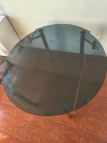 Mesa Vidro Retrátil