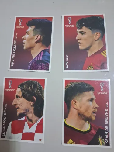? Figurinhas Coca-Cola Copa do Mundo 2022 (4 unidades)