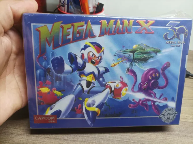 Mega Man X (Edição de 30º Aniversário / Legacy Cartridge Collection) LACRADO