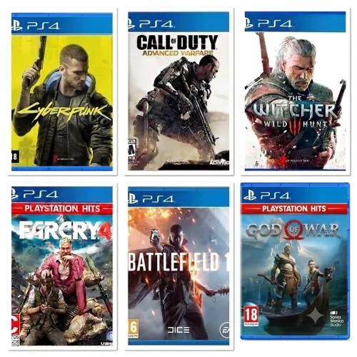 Jogos PS4 semi-novos físicos