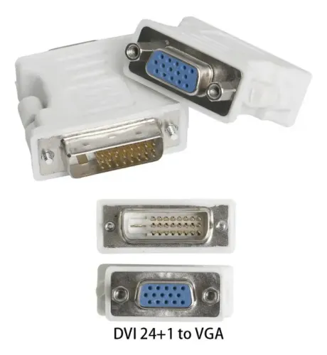 Adaptador Dvi 24+1 Macho X Vga Femea