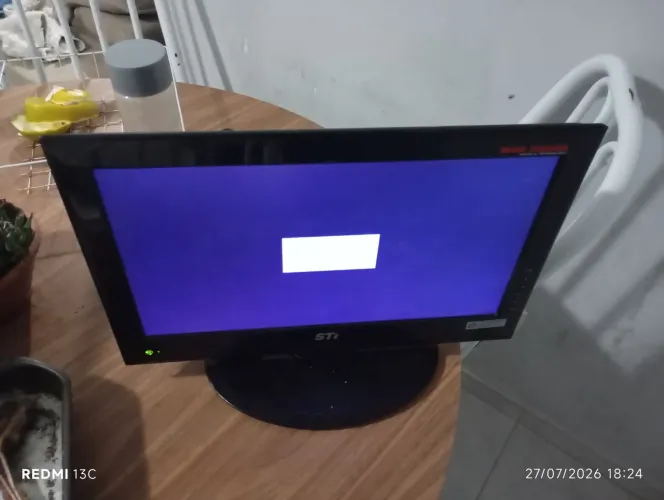 Tela de computador STI