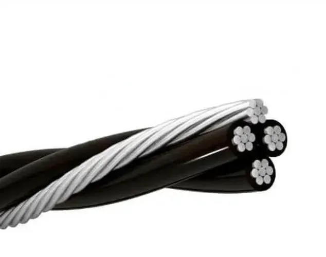 Cabo quadruplex 25mm 3 vias + 1 neutro alumínio asic s19 antminer