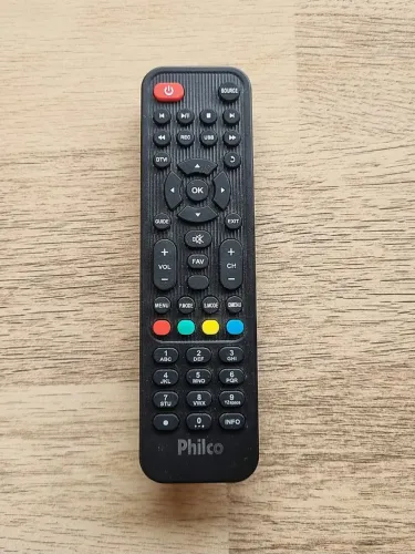 Controle remoto infravermelho TV Philco