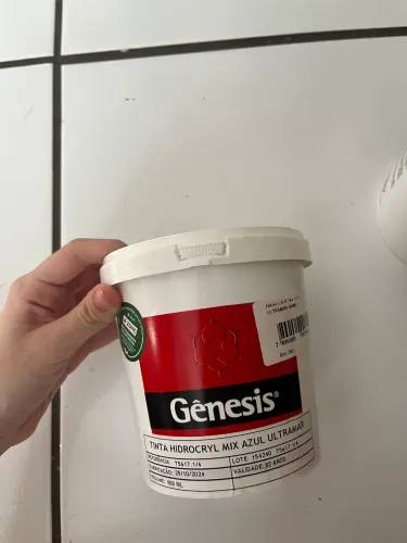 Tintas Serigrafia Silk Screen Gênesis Hidrocryl 900ml - Novas/Lacladas