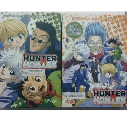 Dvd Hunter x Hunter volume 1 e 2