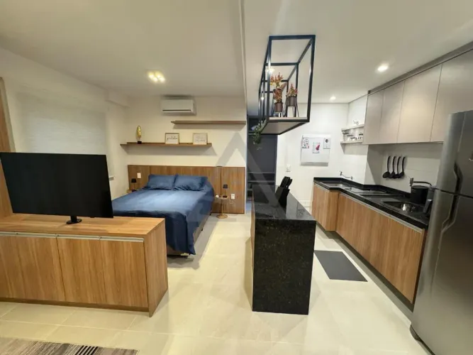 Apartamento para alugar em Campinas, Centro, com 1 suíte, com 46 m², Sirius Patriani