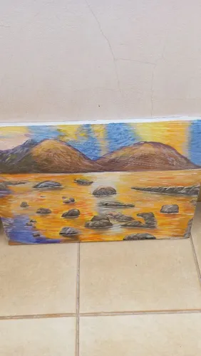Vendo quadro 70x50 paisagem