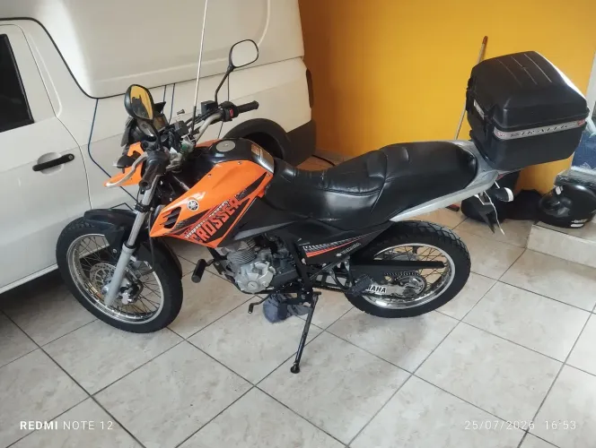 moto toda revisada, pronta pra viajar 