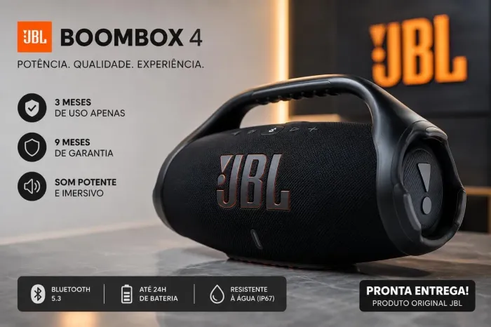 JBL Bombox 4 (2 meses de uso)