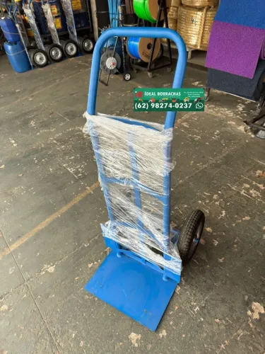 Carrinho carga 300kg - pneu rolamentado