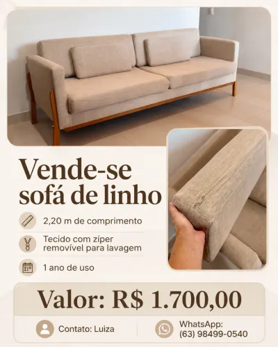 Vende-se sofá