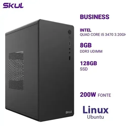 Computador Intel Core I5 3470 3.20Ghz 8Gb Ddr3 Ssd 128Gb Promoção
