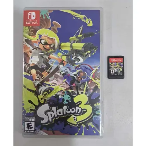 Splatoon 3 - mídia fisica