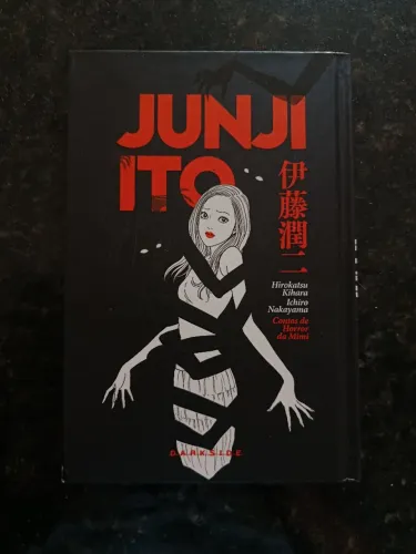 Mangá Junji Ito Contos de Horror Da Mimi Capa Dura