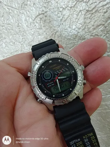 Relógio Citizen combinho c430 tudo ok 