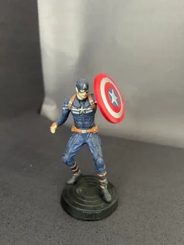 Capitão América | Eaglemoss Marvel Movie | Colecionável