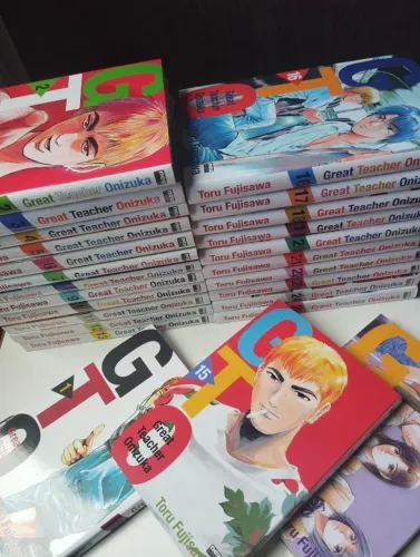 GTO - Great Teacher Onizuka 1 ao 25 (coleção completa) Newpop
